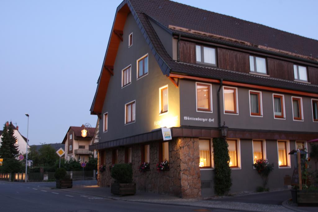רוטנבורג Hotel Wuerttemberger Hof Garni מראה חיצוני תמונה